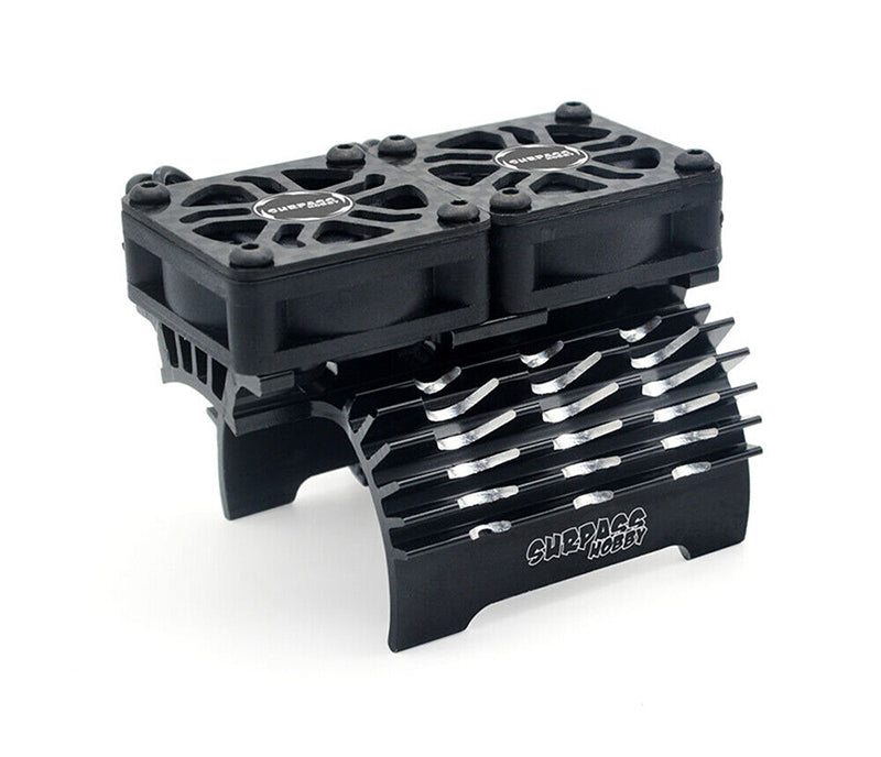 Surpass Alloy Heatsink & Twin Cooling Fan for 40mm O.D. Size Motor