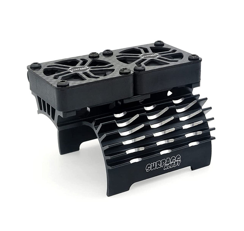 Surpass Alloy Heatsink & Twin Cooling Fan for 56mm O.D. Size Motor