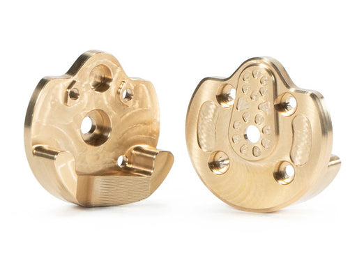 Brass Alloy Portal Housing Covers (2) Each 37g for 1/18 UTB18 Capra 4WD