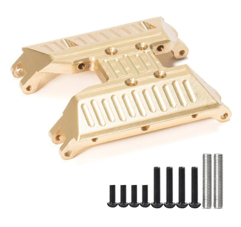 Brass Machined Center Lower Gearbox Plate 108g for 1/18 UTB18 Capra 4WD