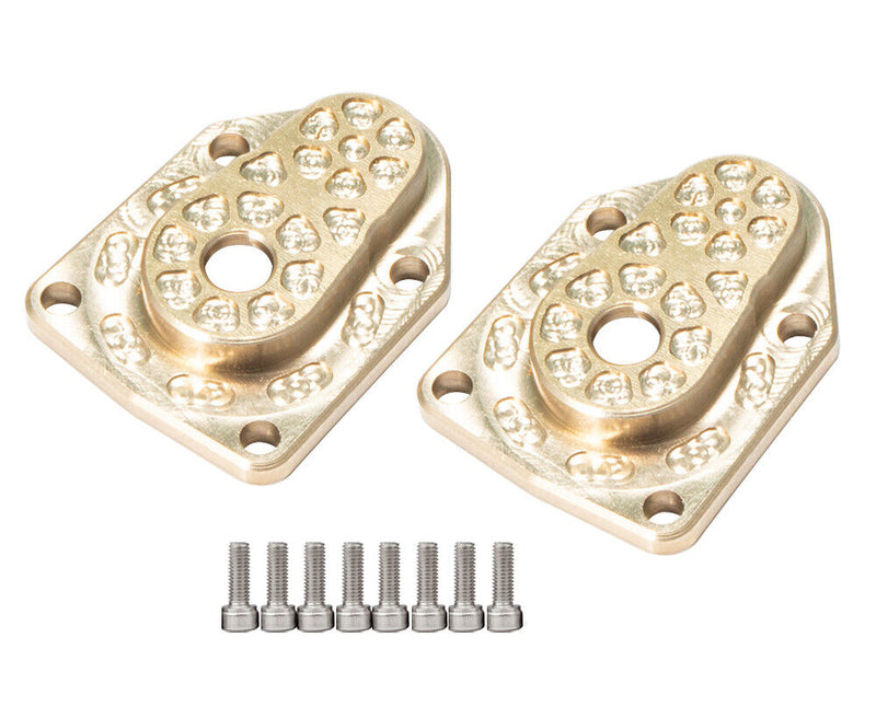 Brass Machined Portal Housing (2) Covers 11g Each for 1/18 UTB18 Capra 4WD