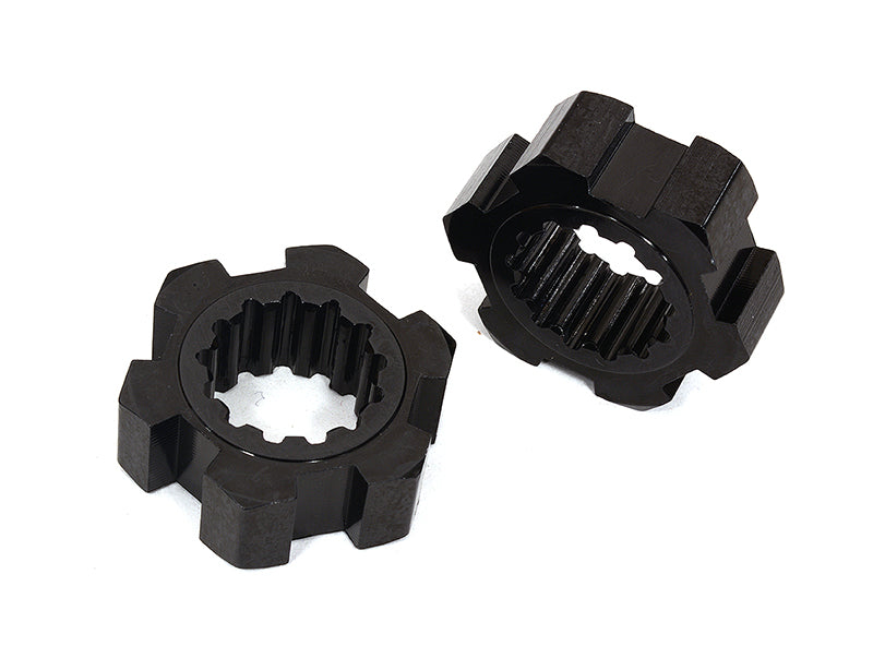 Billet Machined Alloy Hex Wheel Adapters (2) for Traxxas X-Maxx