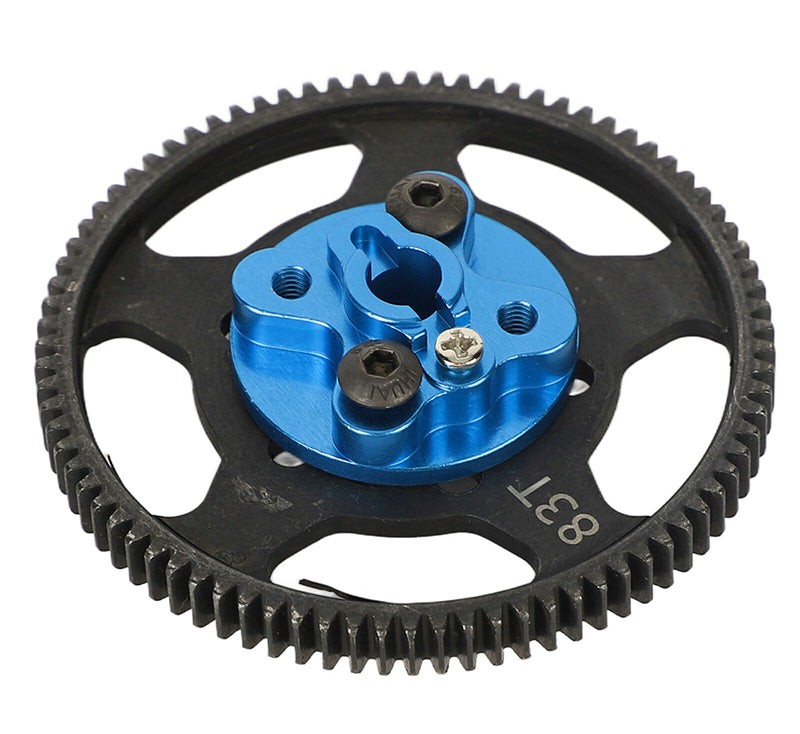 HD Steel 83T Gear w/ Alloy Spur Gear Mount for Tamiya 1/10 Scale CC-02