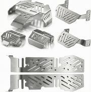 HD Steel Protection Guard & Skid Plates (7) for Traxxas 1/10 TRX-4 Crawler