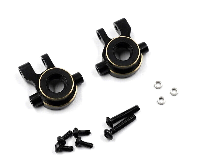 Brass Alloy Steering Knuckles (2) Set 8g Each for Traxxas 1/18 TRX-4M Crawler