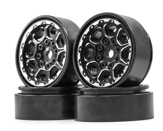 Alloy Machined Beadlock Wheels (4) Set for Traxxas 1/18 TRX-4M Crawler