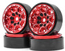 Alloy Machined Beadlock Wheels (4) Set for Traxxas 1/18 TRX-4M Crawler