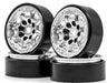 Alloy Machined Beadlock Wheels (4) Set for Traxxas 1/18 TRX-4M Crawler