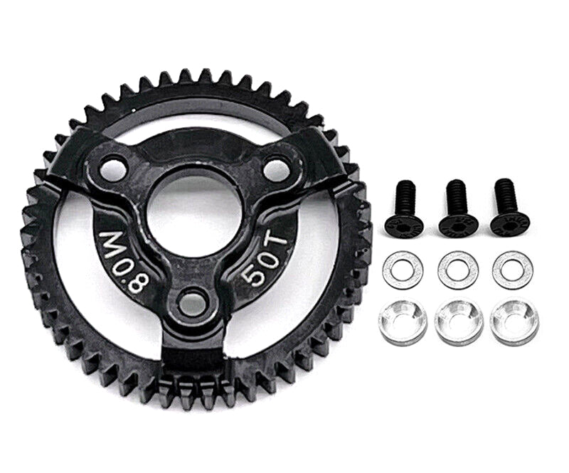 Steel 50T Spur Gear 0.8M 32P for Traxxas 1/10 Slash 2WD & Drag Slash