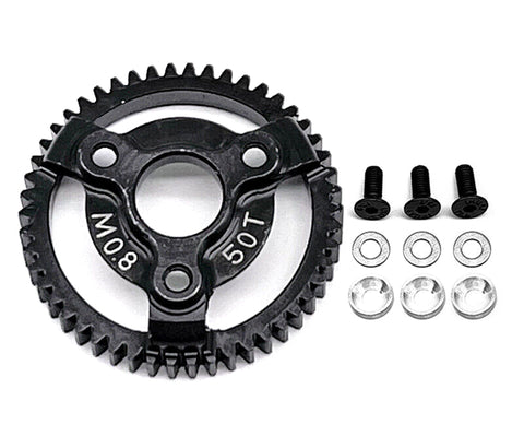 Steel 50T Spur Gear 0.8M 32P for Traxxas 1/10 Slash 2WD & Drag Slash