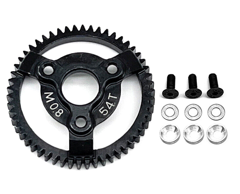 Steel 54T Spur Gear 0.8M 32P for Traxxas 1/10 Slash 2WD & Drag Slash