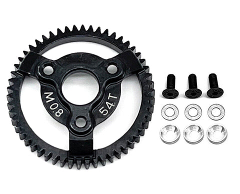 Steel 54T Spur Gear 0.8M 32P for Traxxas 1/10 Slash 2WD & Drag Slash