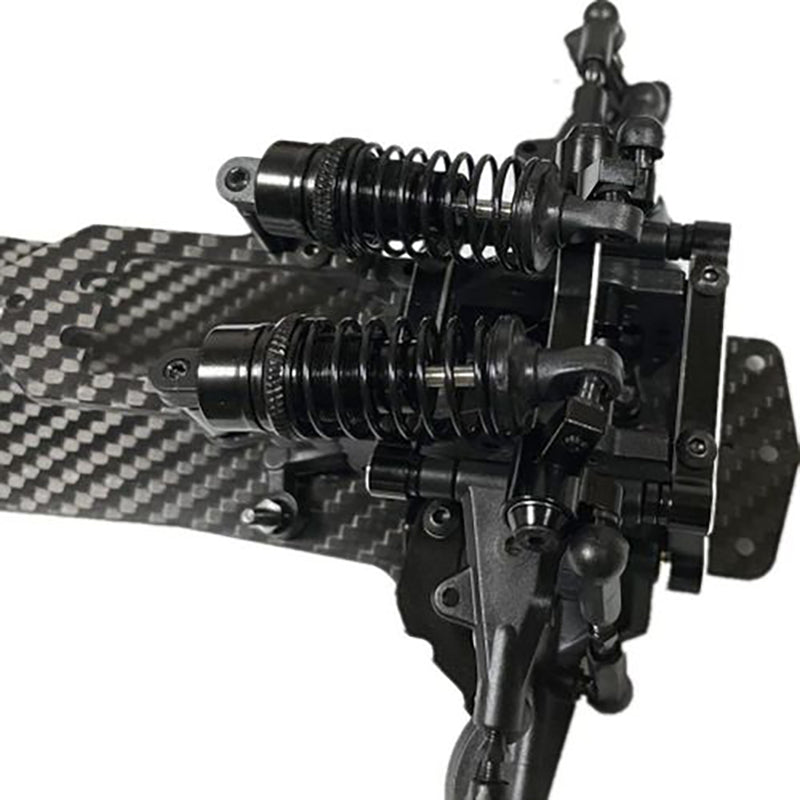 Black High Performance CF Version 1/10 Scale RWD Drift Car Kit 2.0