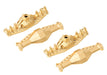 Brass Machined F&R Axle Housings Total 290g for 1/18 UTB18 Capra 4WD