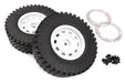 Realistic Alloy 1.9 Wheel & Tire (2) 394g Total for Scale Crawler (O.D.=97mm)