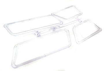 Replacement Clear Plastic Side Windows for C29333 Hard Plastic Body