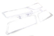 Replacement Clear Plastic Side Windows for C29333 Hard Plastic Body