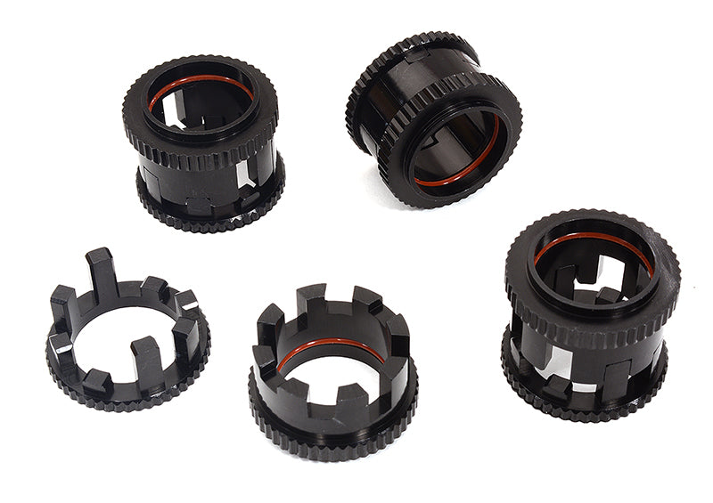 Billet Machined 4-Step 13-19mm Adj Spring Spacers for Arrma 1/10 Granite 4x4 3S