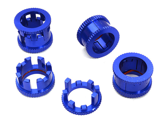 Billet Machined 4-Step 13-19mm Adj Spring Spacers for Arrma 1/10 Granite 4x4 3S