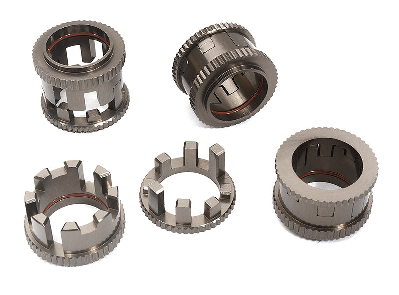 Billet Machined 4-Step 13-19mm Adj Spring Spacers for Arrma 1/10 Granite 4x4 3S