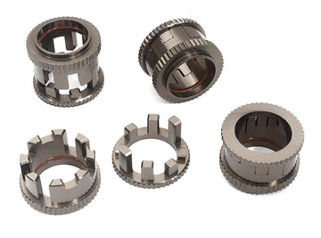 Billet Machined 4-Step 13-19mm Adj Spring Spacers for Arrma 1/10 Granite 4x4 3S