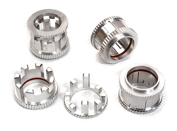 Billet Machined 4-Step 13-19mm Adj Spring Spacers for Arrma 1/10 Granite 4x4 3S