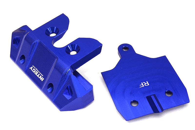 Machined Rear Skid Plate & Bumper w/ 1-Pc Block D for Traxxas 1/8 Sledge 9536