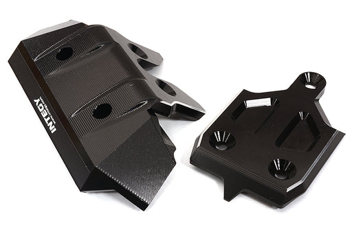 Billet Machined Front Skid Plate & Bumper w/ 1-Pc Block A for Traxxas 1/8 Sledge