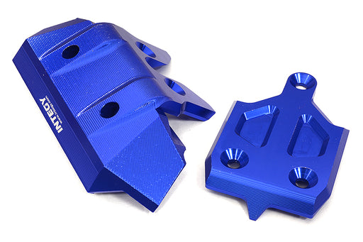 Billet Machined Front Skid Plate & Bumper w/ 1-Pc Block A for Traxxas 1/8 Sledge