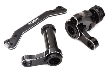 Black Steering Bell Crank Upgrade for Traxxas Sledge 4WD 1/8 Scale