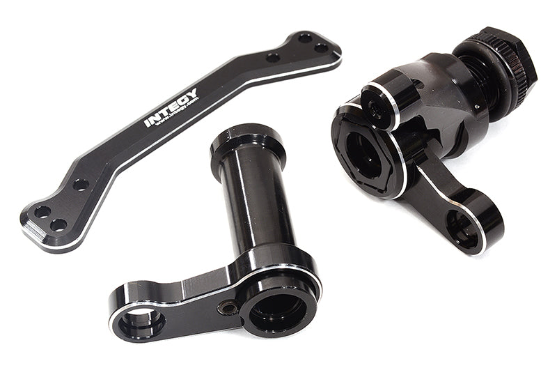 Black Steering Bell Crank Upgrade for Traxxas Sledge 4WD 1/8 Scale