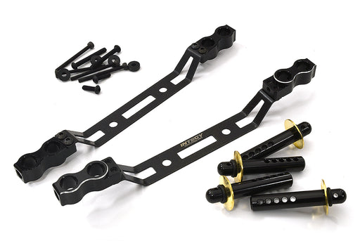 Front & Rear Body Mounts w/ Body Posts for Arrma 1/7 Infraction 6S BLX