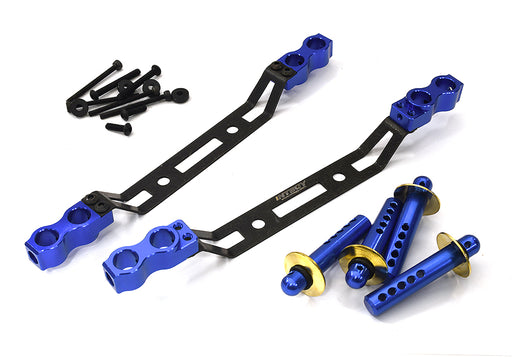 Front & Rear Body Mounts w/ Body Posts for Arrma 1/7 Infraction 6S BLX