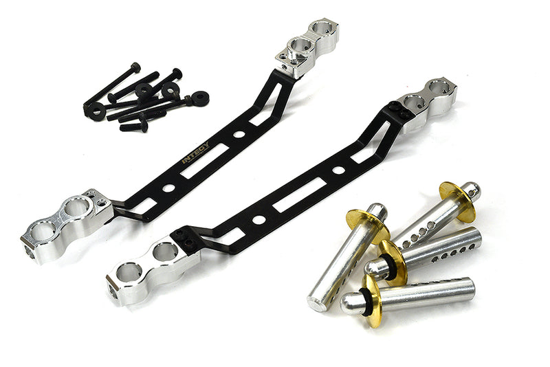 Front & Rear Body Mounts w/ Body Posts for Arrma 1/7 Infraction 6S BLX