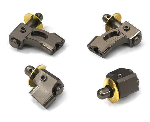 Billet Machined Front & Rear Body Mounts & Posts for Arrma 1/8 Kraton 6S BLX V5