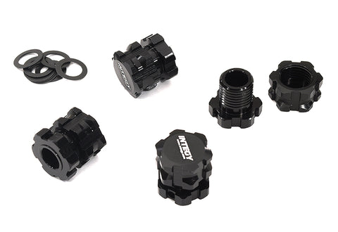 Billet Machined 17mm Hex Wheel Adapters for Traxxas 1/8 Sledge 4WD