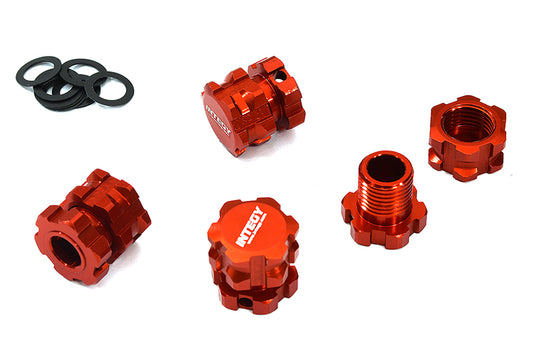 Billet Machined 17mm Hex Wheel Adapters for Traxxas 1/8 Sledge 4WD