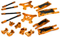 Complete Orange Suspension Upgrade Kit for Traxxas Sledge 4WD 1/8 Scale