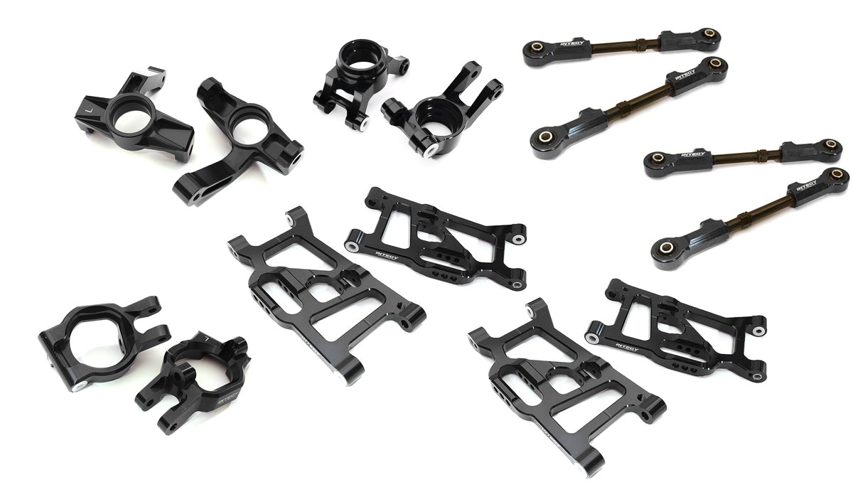 Black Billet Machined Upgrade Conversion Kit for Losi 1/5 Desert Buggy XL-E 2.0