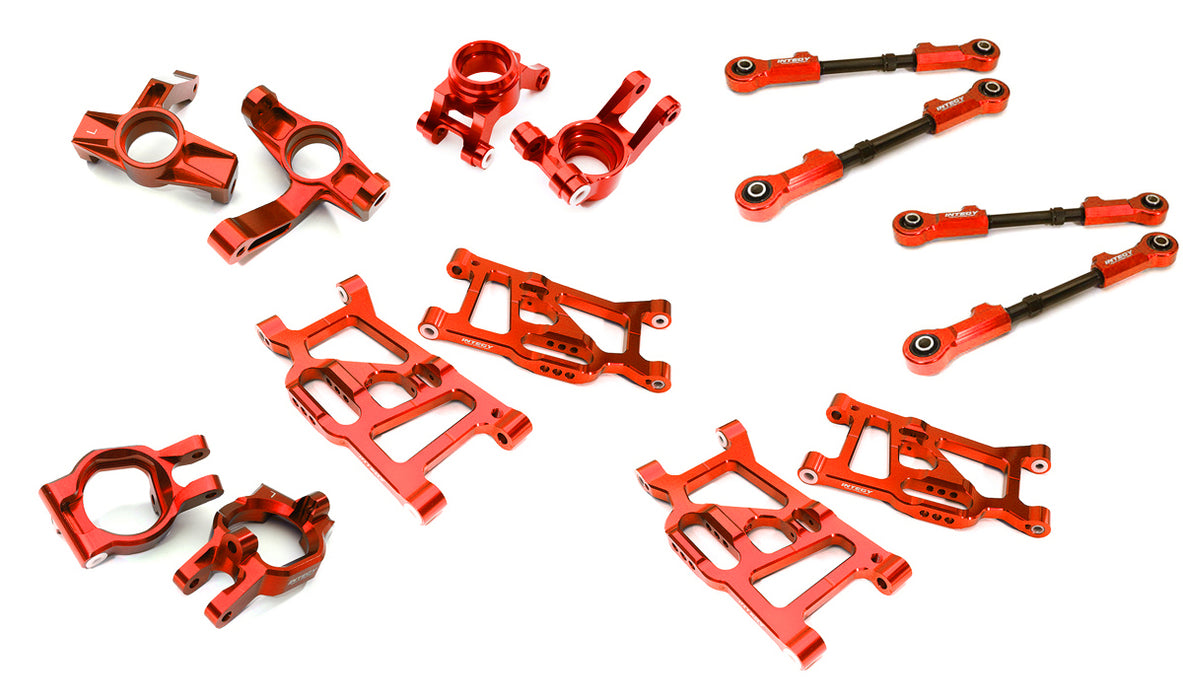 Red Billet Machined Upgrade Conversion Kit for Losi 1/5 Desert Buggy XL-E 2.0