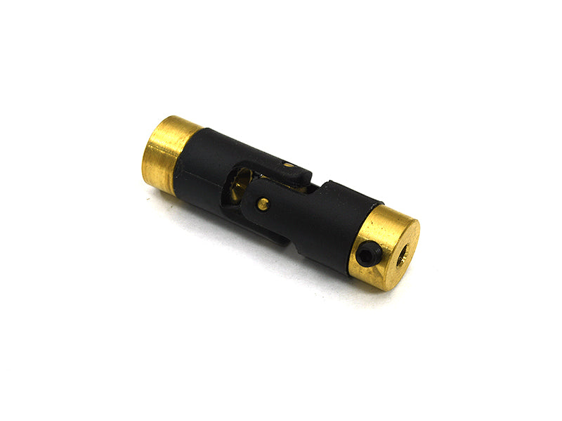 Motor Coupler Single Joint L=37mm O.D.=10mm 2.3mm to 3mm for RC Boat