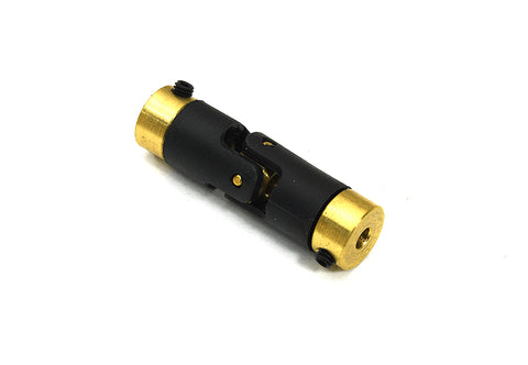 Motor Coupler Single Joint L=37mm O.D.=10mm 3.17mm to 4mm for RC Boat
