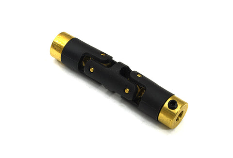 Motor Coupler Double Joint L=51mm O.D.=10mm 2.3mm to 4mm for RC Boat