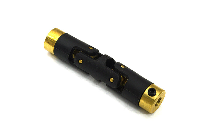 Motor Coupler Double Joint L=51mm O.D.=10mm 2.3mm to 4mm for RC Boat