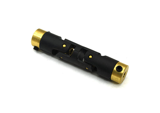 Motor Coupler Double Joint L=51mm O.D.=10mm 3.17mm to 4mm for RC Boat