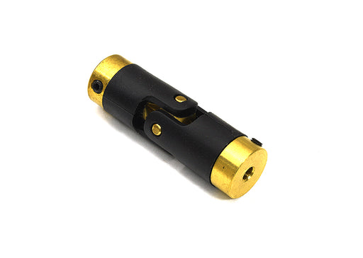 Motor Coupler Single Joint L=44mm O.D.=13mm 3.17mm to 2mm for RC Boat