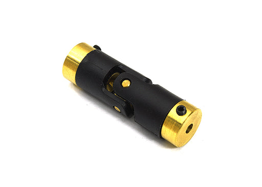 Motor Coupler Single Joint L=44mm O.D.=13mm 3.17mm to 3mm for RC Boat