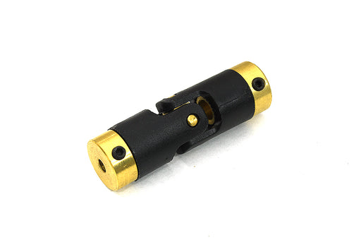 Motor Coupler Single Joint L=44mm O.D.=13mm 3.17mm to 5mm for RC Boat