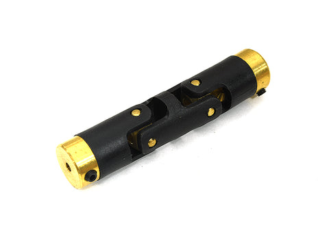 Motor Coupler Double Joint L=63mm O.D.=13mm 2.3mm to 3mm for RC Boat