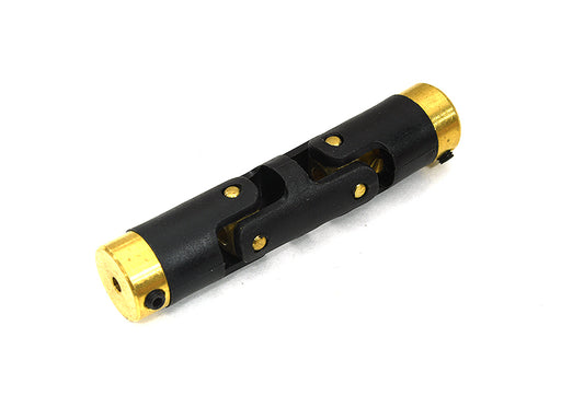 Motor Coupler Double Joint L=63mm O.D.=13mm 2.3mm to 3mm for RC Boat
